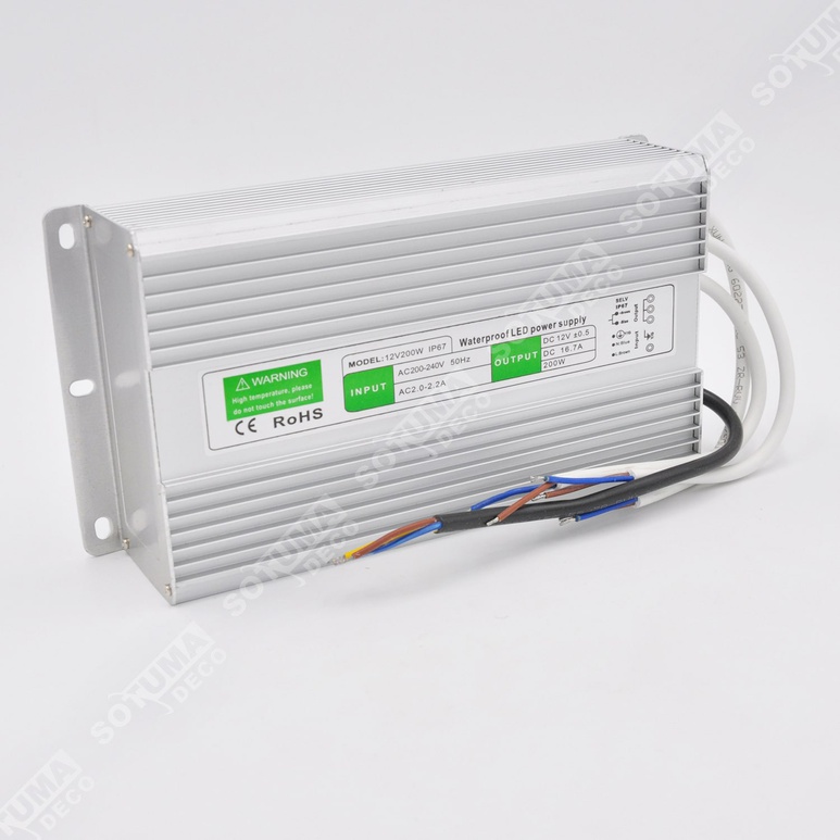 [TR12-16A-E] TRANSFORMATEUR 12V 16.5A/200W (copie)