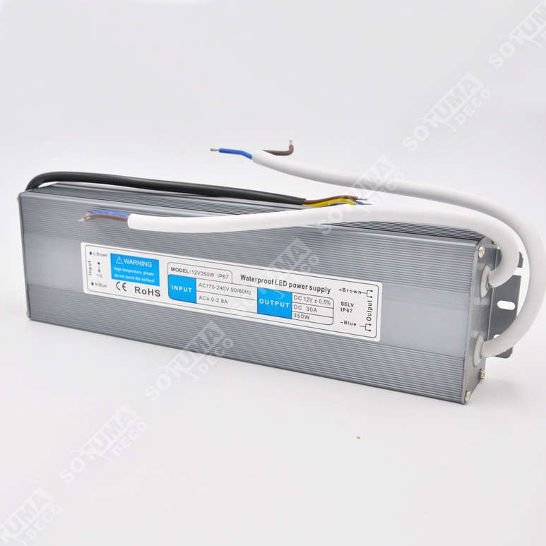 [TR12-30A-E] TRANSFORMATEUR 12V 30A/360W (copie)